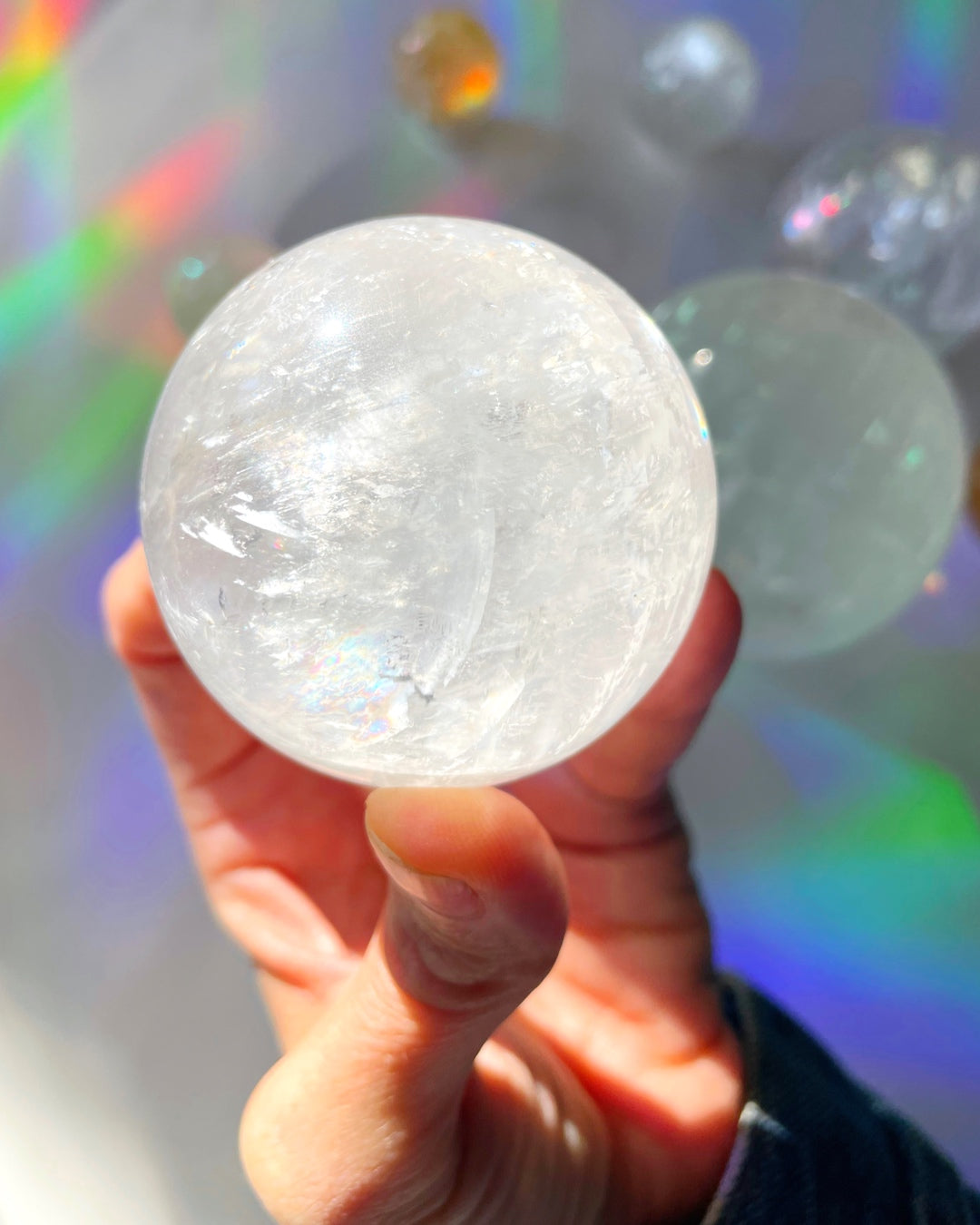 Optic Calcite Sphere AA