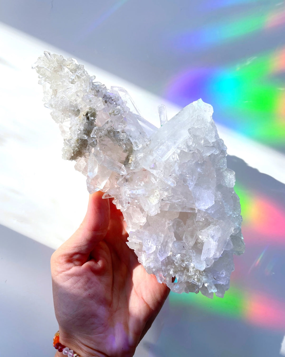 Clear Quartz Cluster - Baltic Mermaid