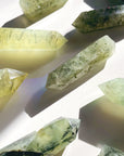 Prehnite with Epidote Lil Tower