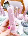 Rhodonite Obelisks