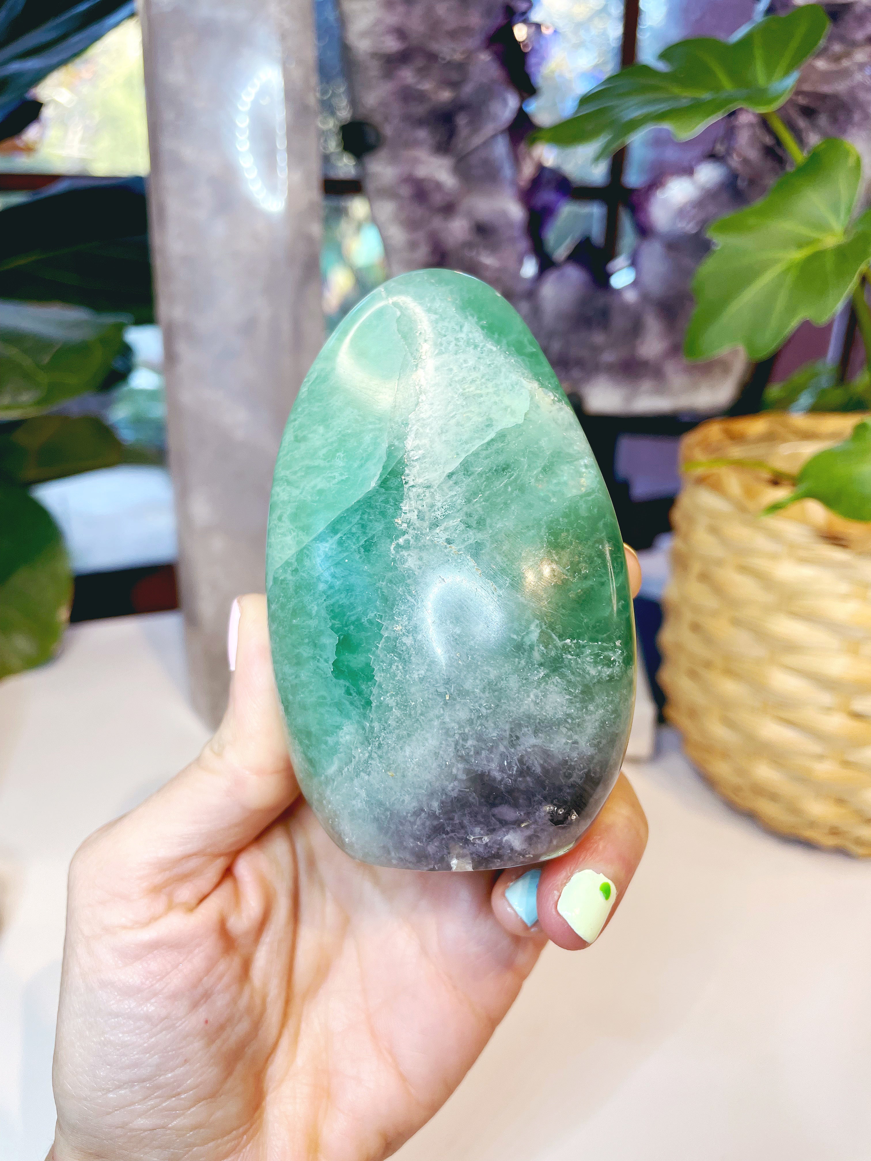 Fluorite Freeform - Baltic Mermaid