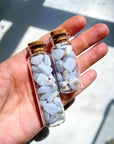 Blue Lace Agate Chip Bottles