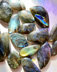 Labradorite “Leafy” Shape