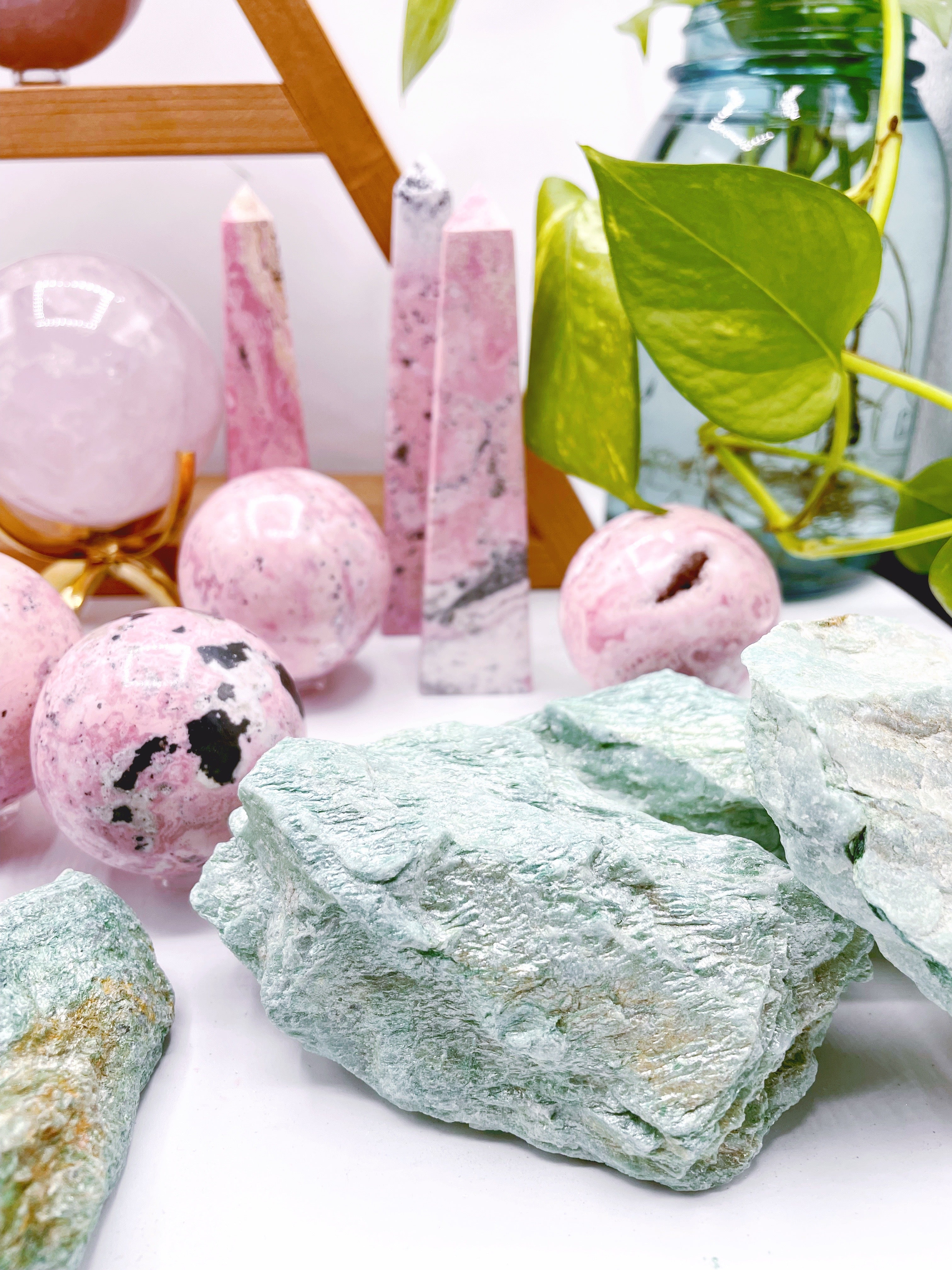 Raw Fuchsite - Baltic Mermaid