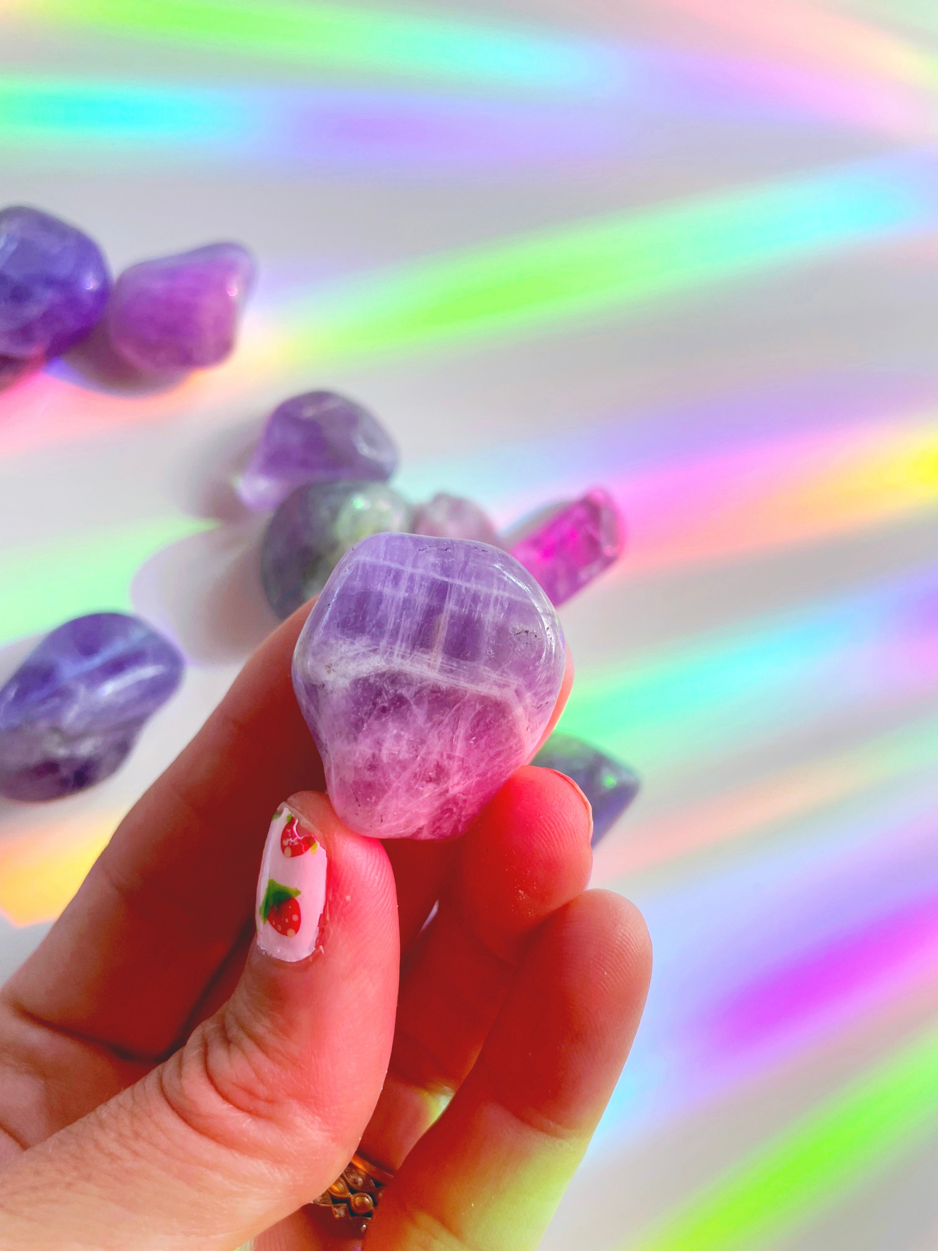 Amethyst Tumbled Stones - Baltic Mermaid