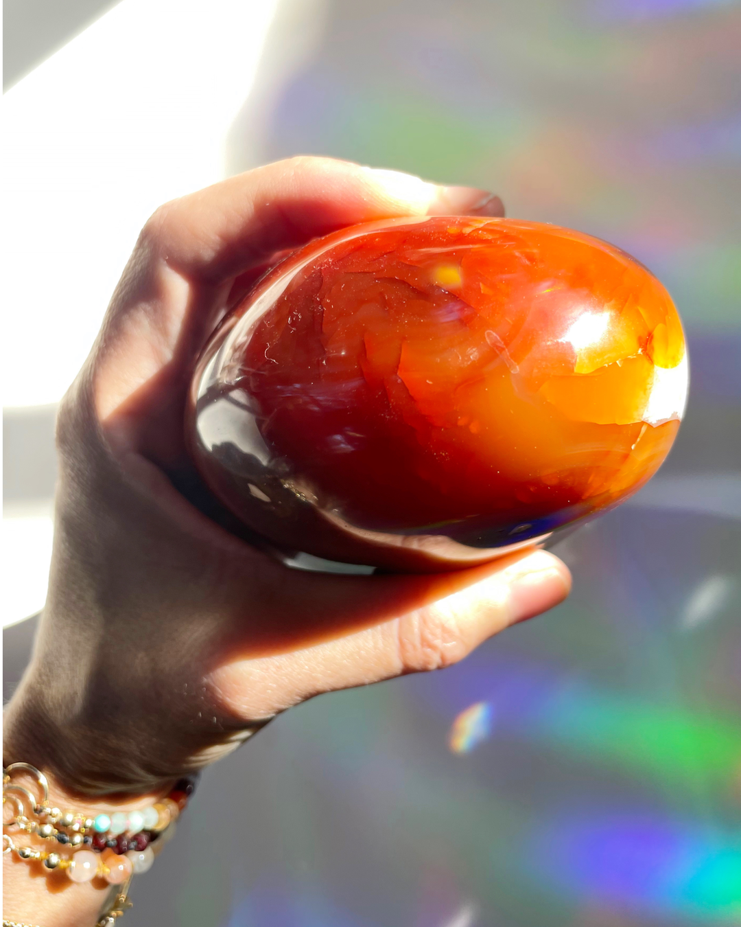 Carnelian Agate Freeform - Baltic Mermaid