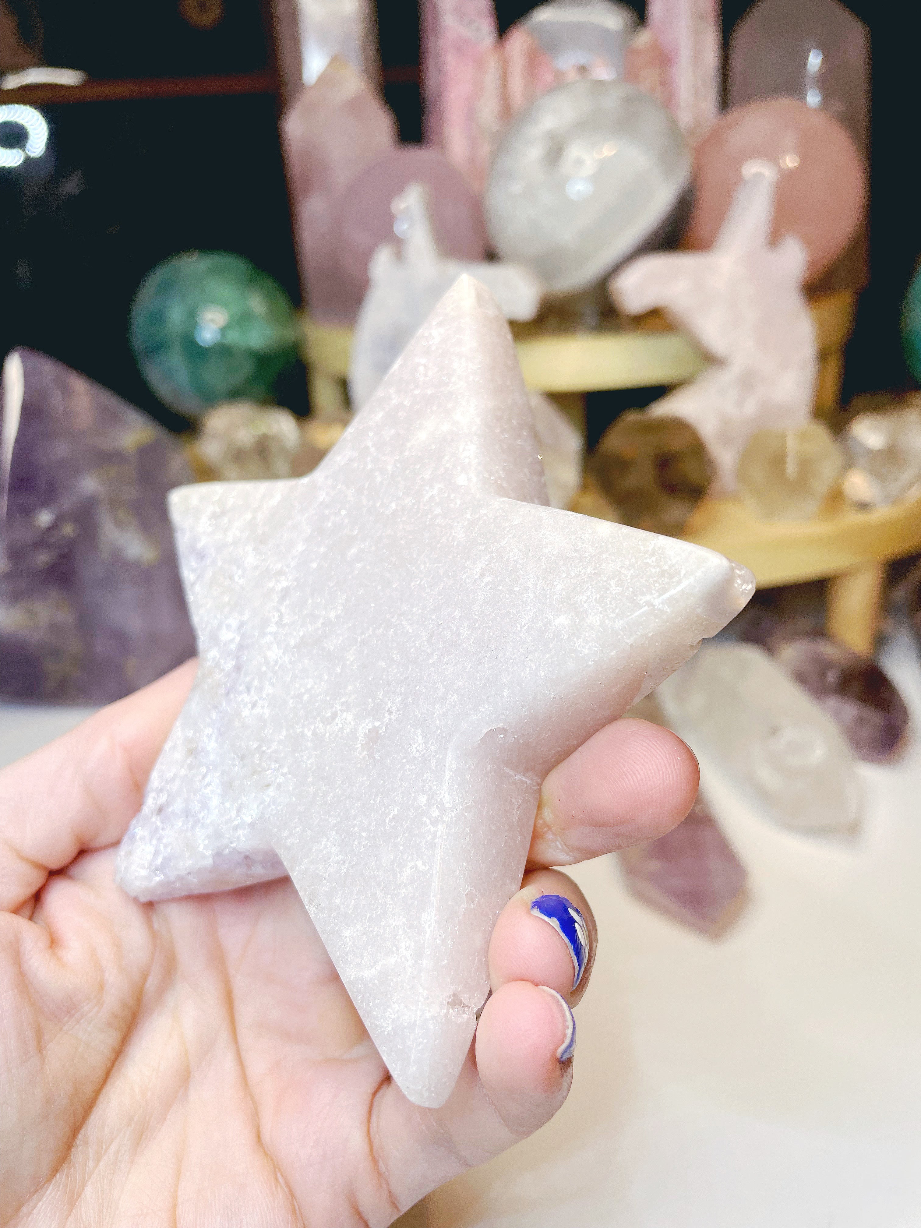 Pink Amethyst Star - Baltic Mermaid