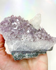 Amethyst Cluster w/ Calcite