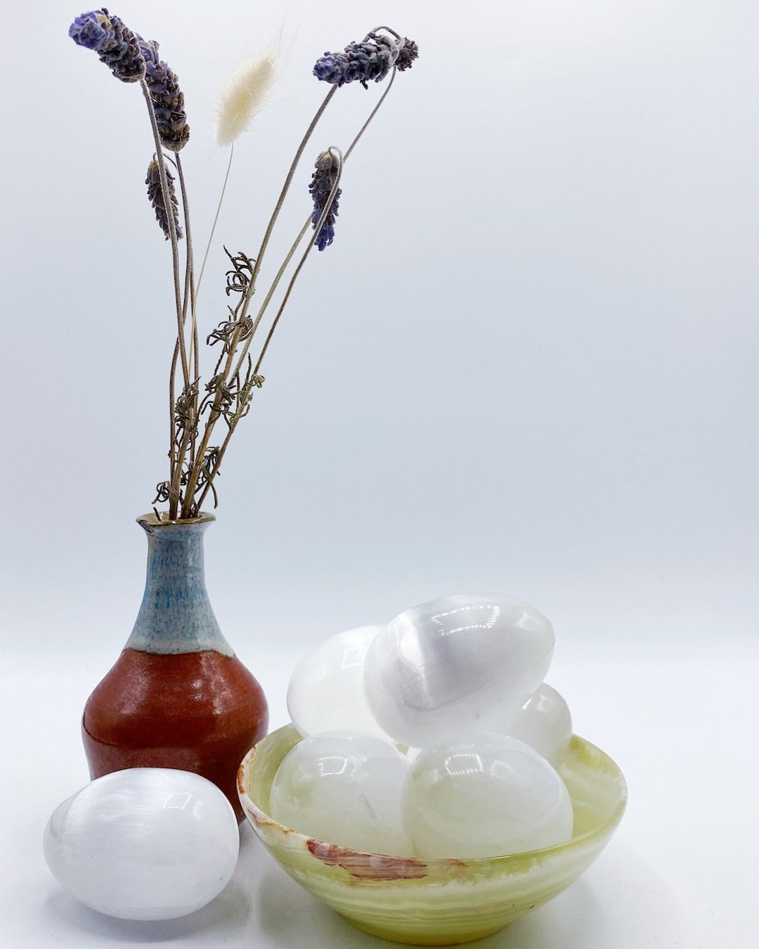 Selenite Egg - Baltic Mermaid