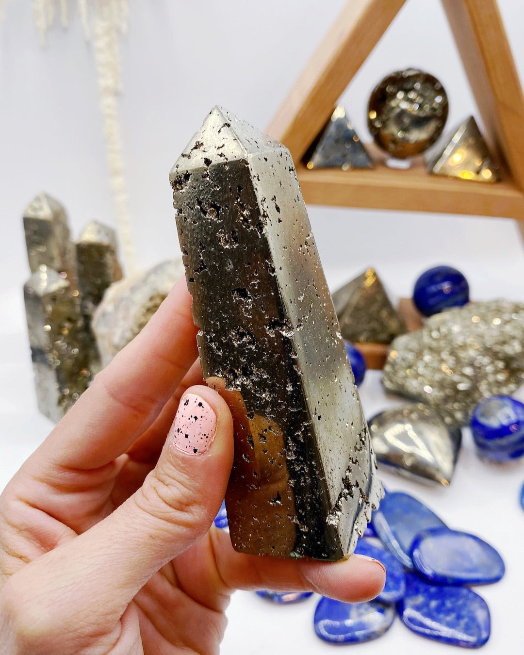 Pyrite Obelisk - Baltic Mermaid