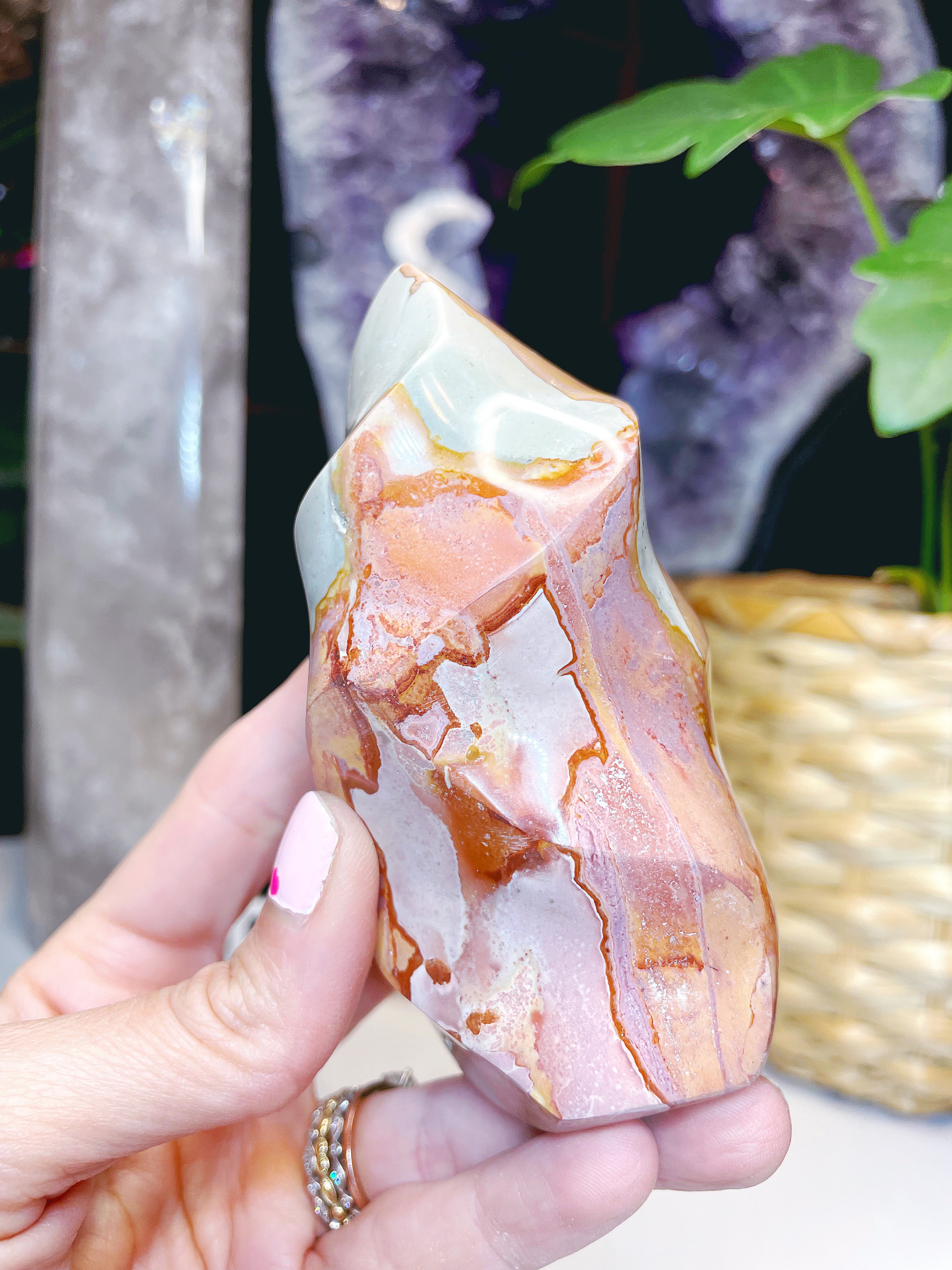 Polychrome Jasper Flame - Baltic Mermaid