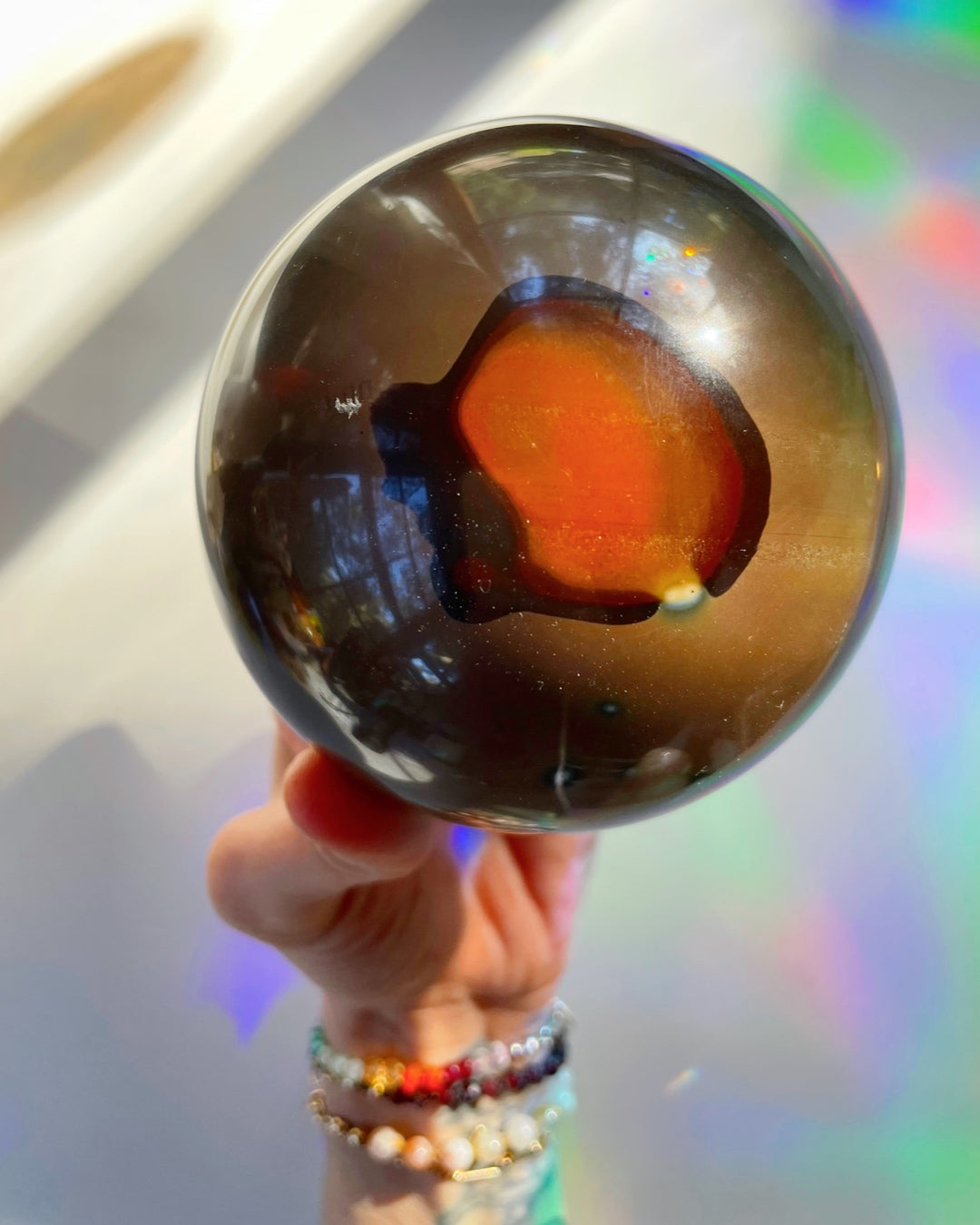 Polychrome Jasper Sphere - Large - Baltic Mermaid