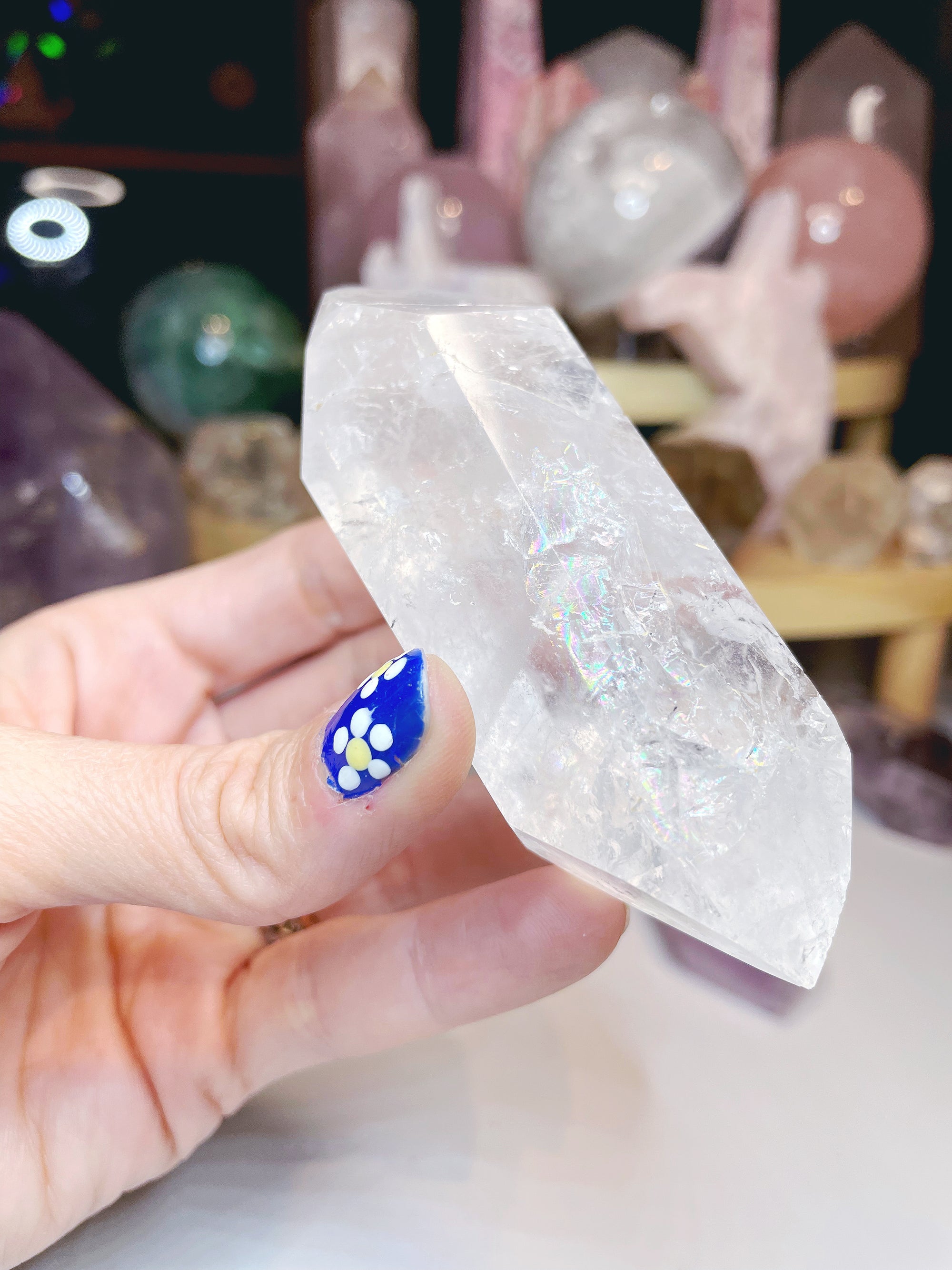 Double Terminated Clear Quartz Point