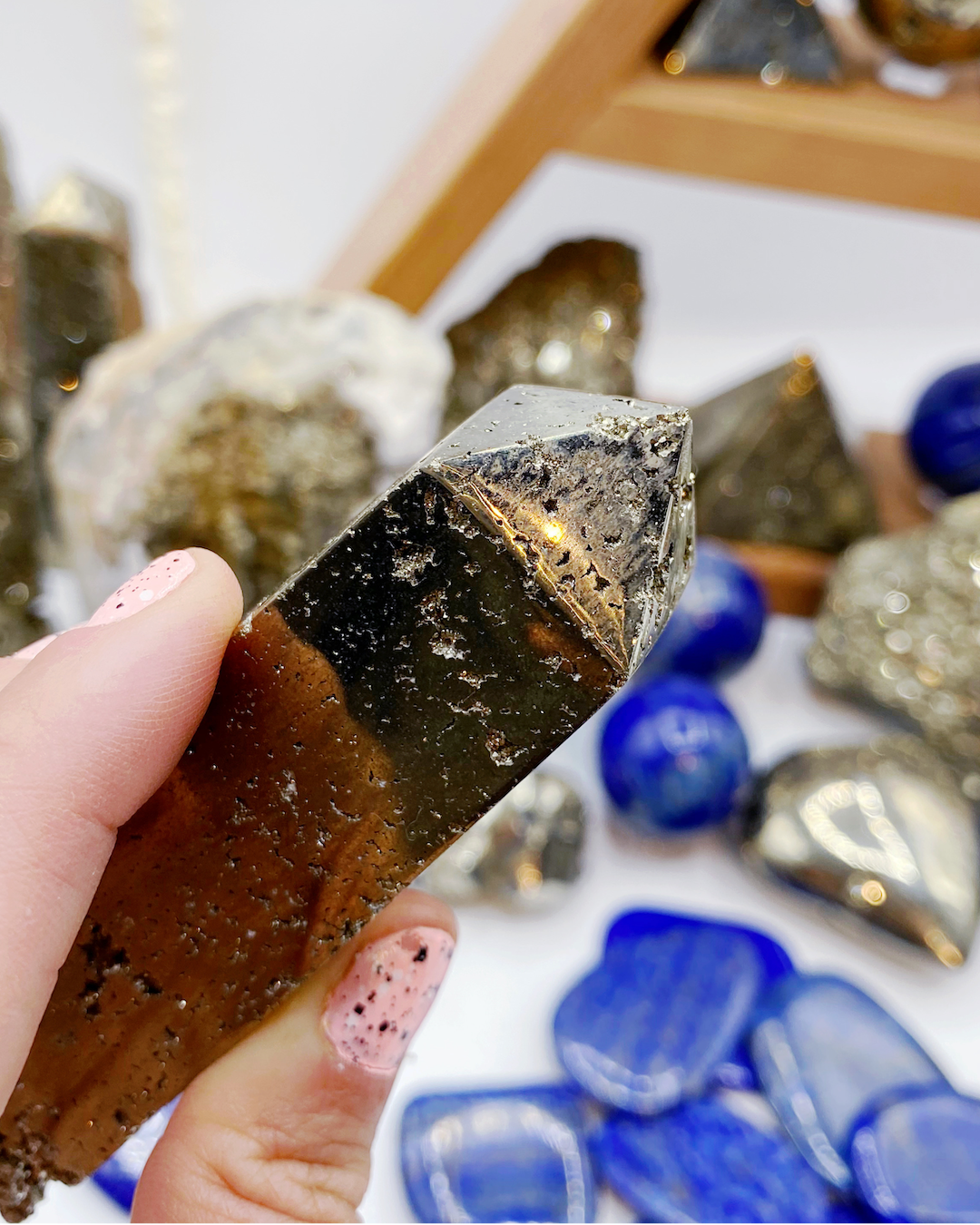 Pyrite Obelisk - Baltic Mermaid