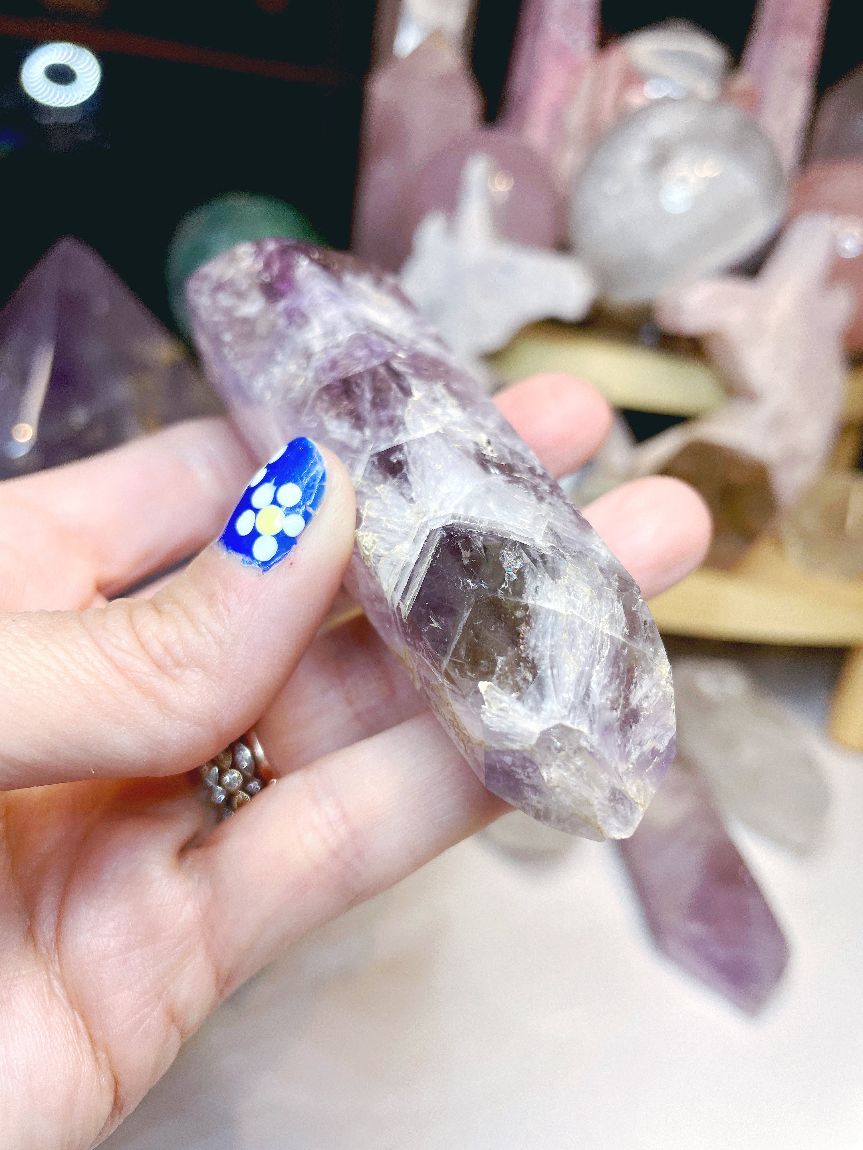 Double Terminated Super Seven Point - Baltic Mermaid