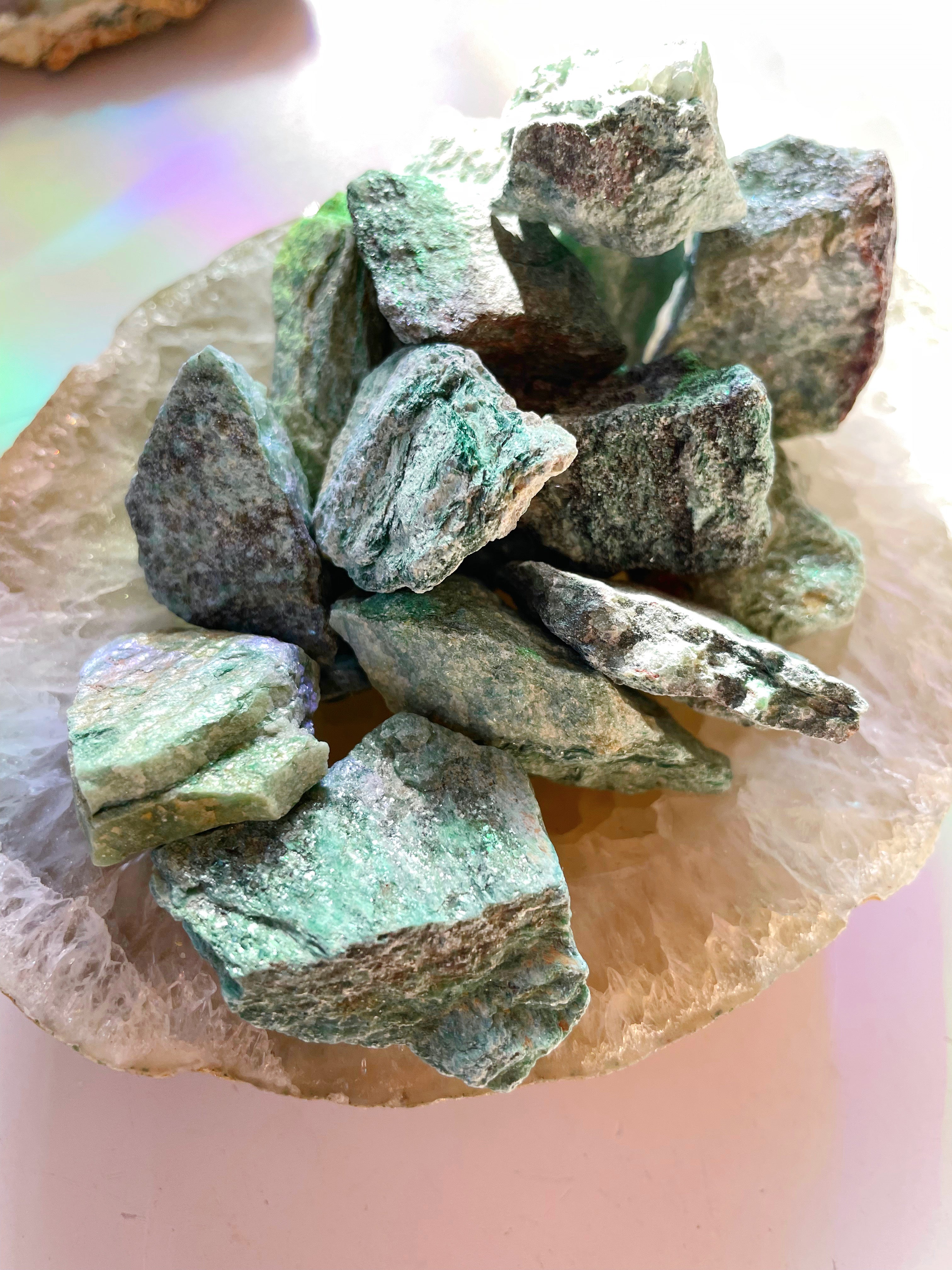 Raw Fuchsite - Mini - Baltic Mermaid