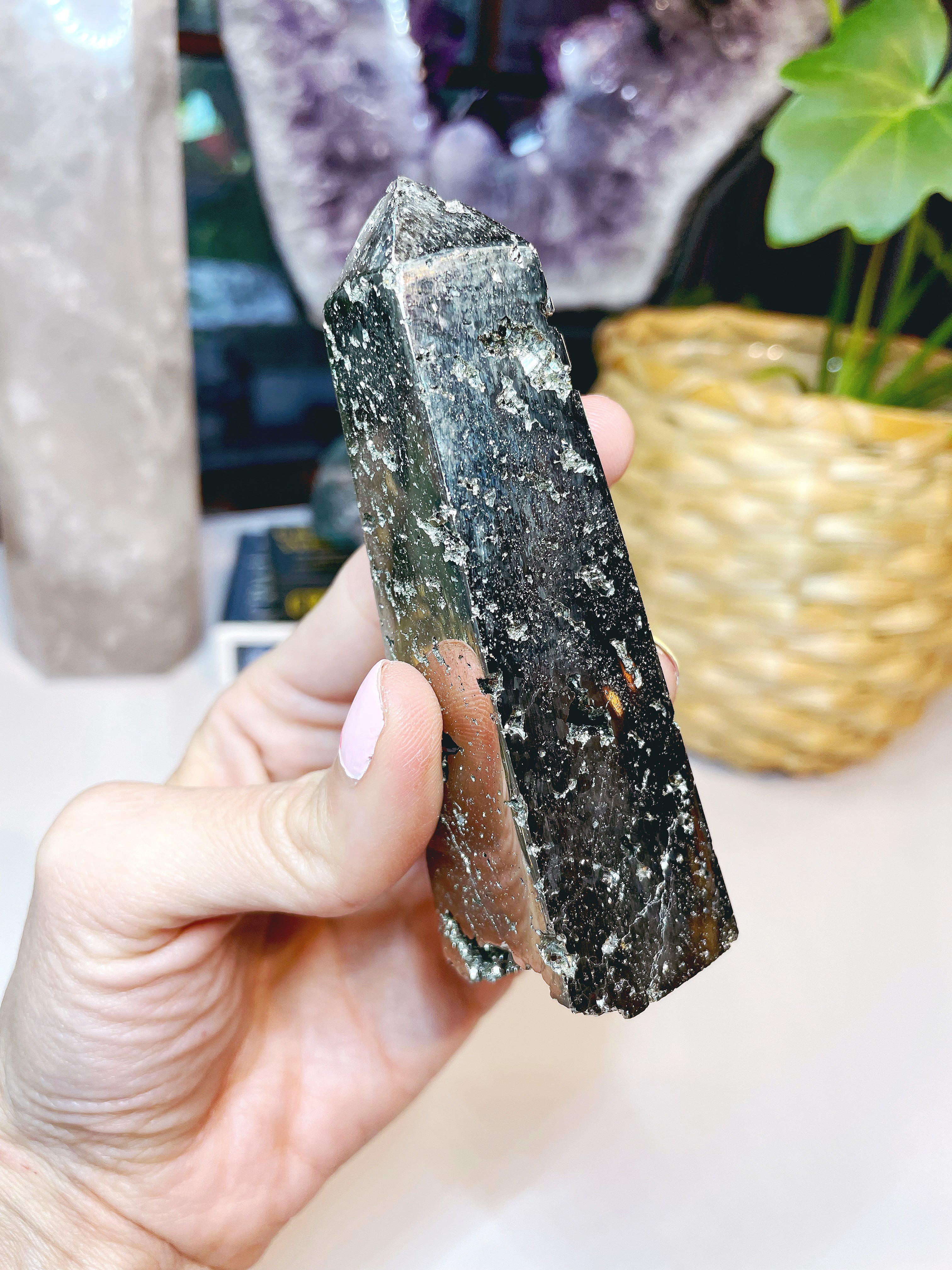 Pyrite Obelisk - Baltic Mermaid