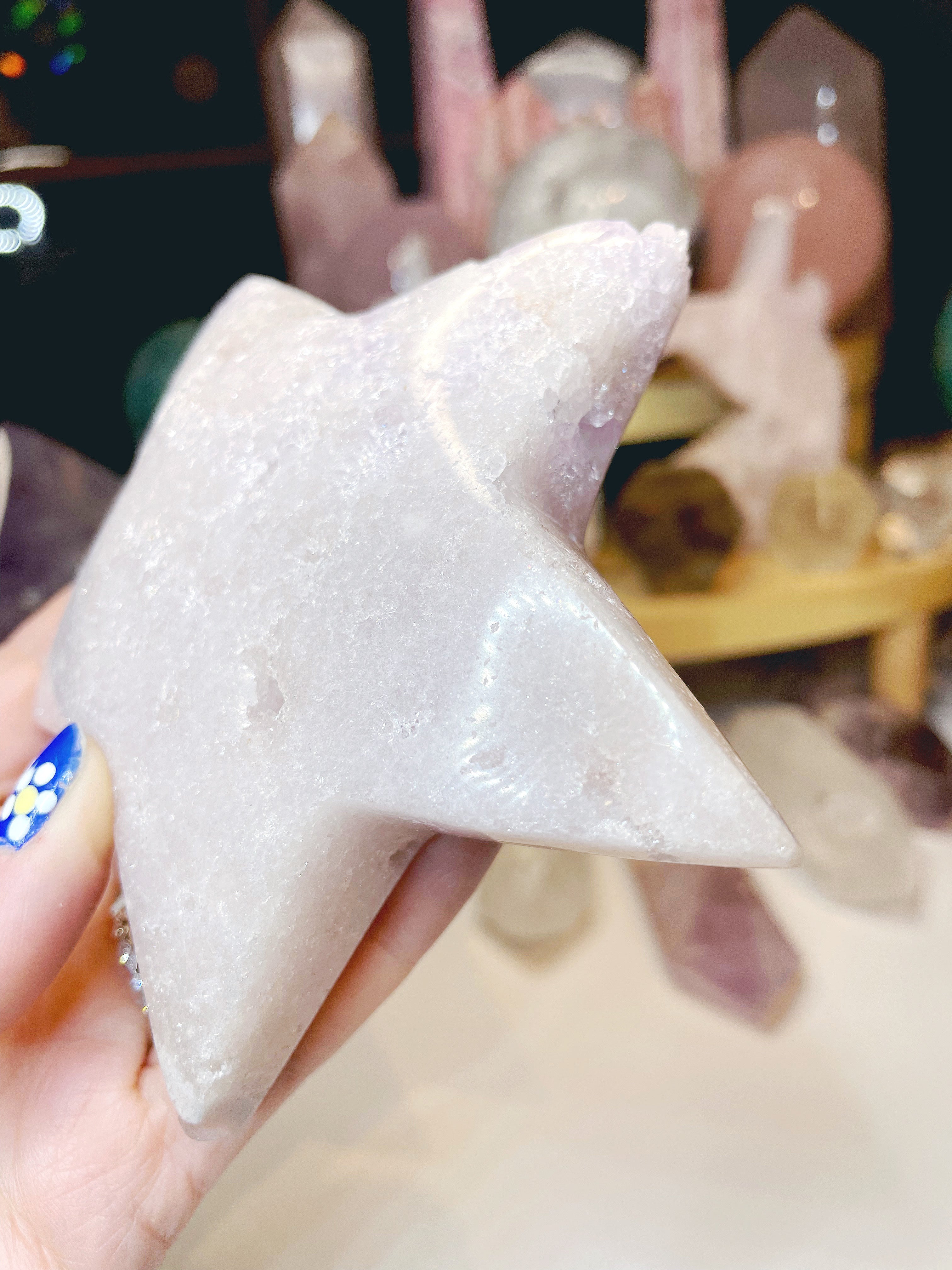 Pink Amethyst Star - Baltic Mermaid