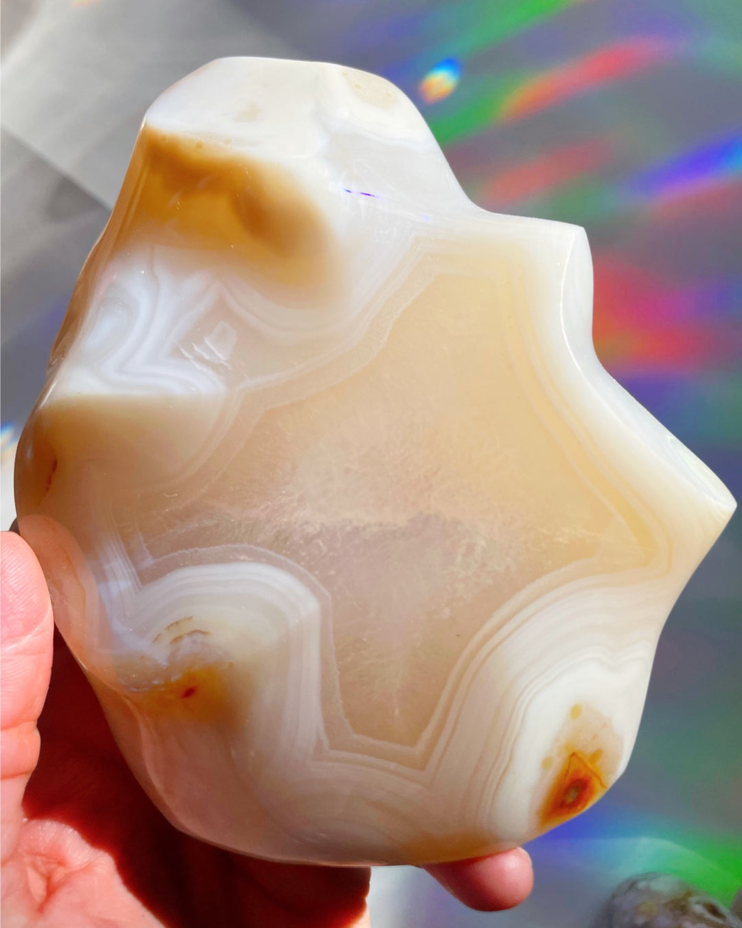Flower Agate Flame - Baltic Mermaid