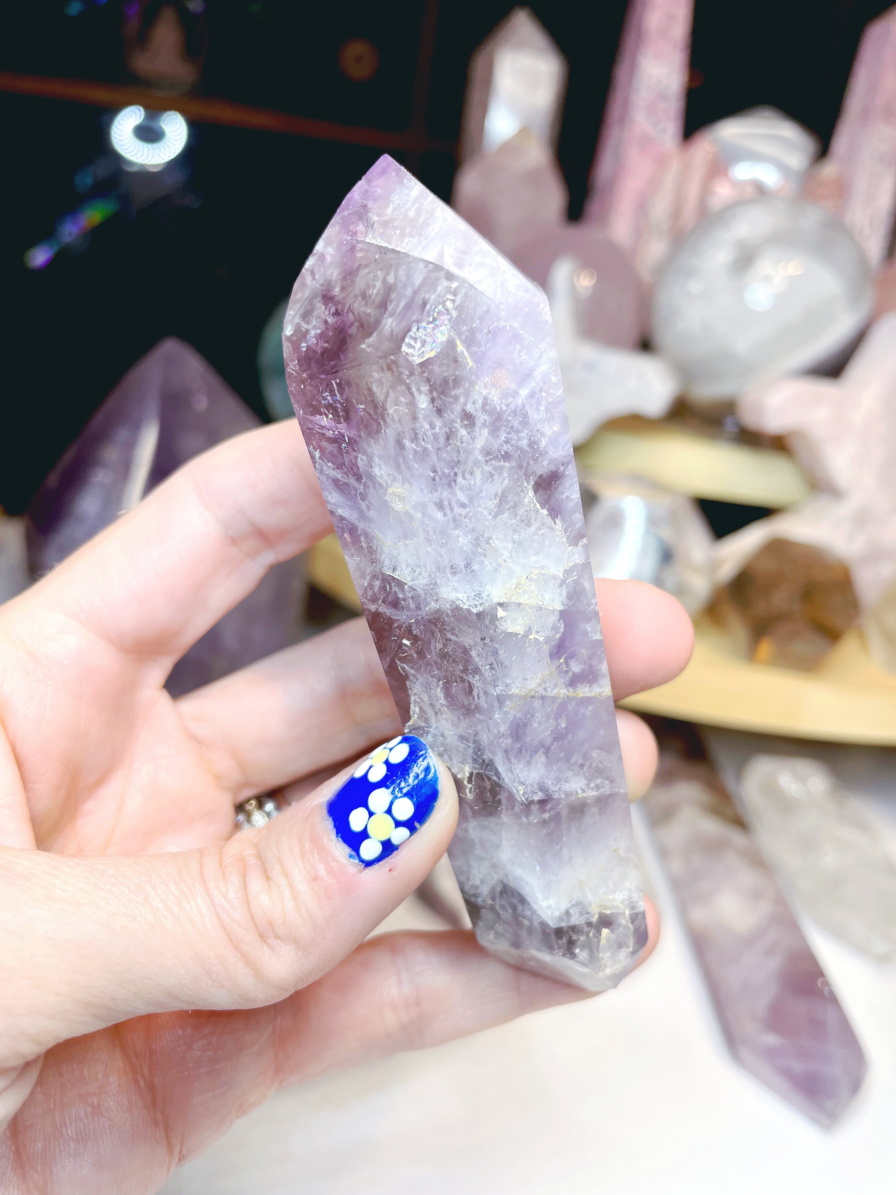 Double Terminated Super Seven Point - Baltic Mermaid