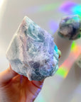 Fluorite Semi Polished Point