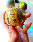 Bumblebee Jasper Sphere